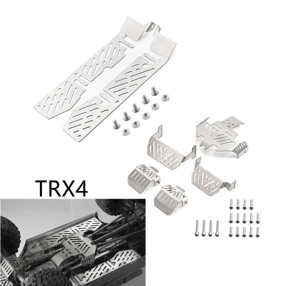 Rc Hobby Work Mat - Trx4 Roestvrijstalen Chassis Pantserbescherming Antislipplaat Voor