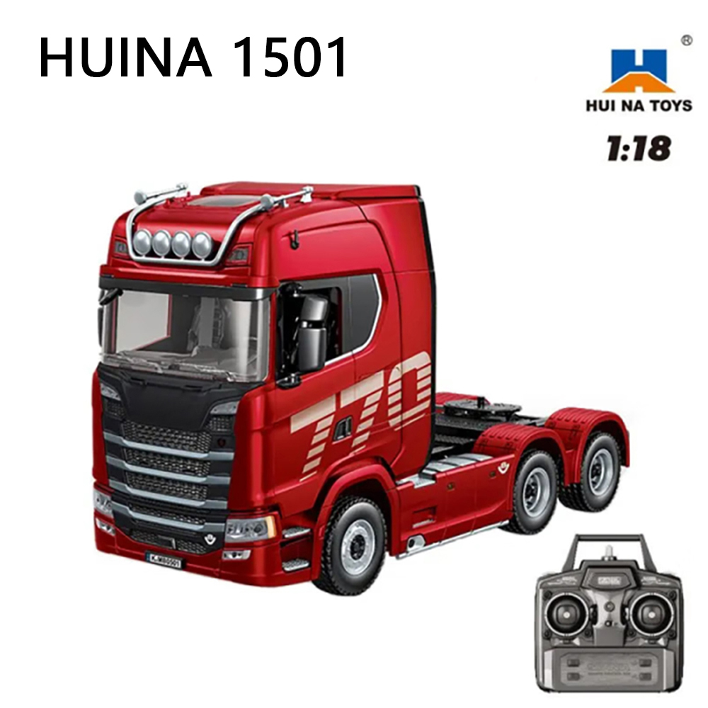 Hobby Rc Van - HUINA 1501 770S Alloy Tractor 19CH