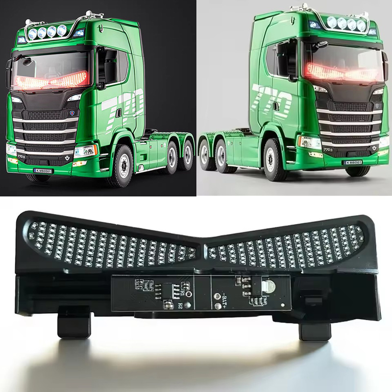 Hobby Rc Van - 1/18 Huina 1509 RC Semi-kipper elektrische