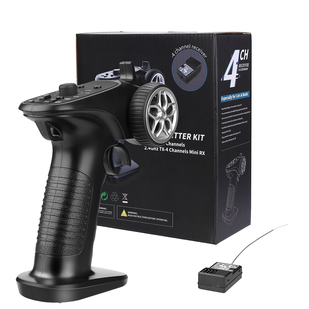 Rc Hobby Shops - GA-4H-TX 4CH 2,4GHz afstandsbediening digitale radiozender