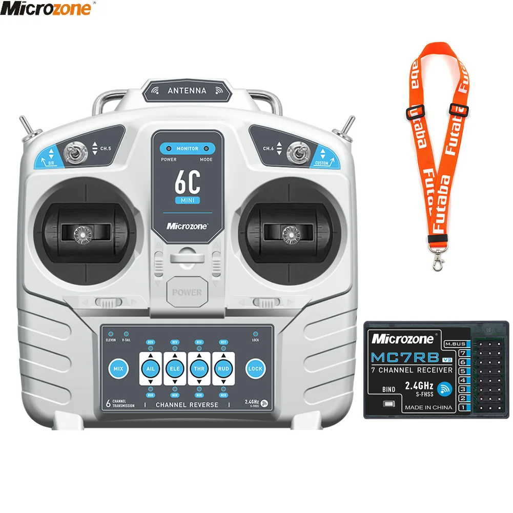Rc Hobby Shops - Microzone Mc6c Mini V2 2.4G 6ch