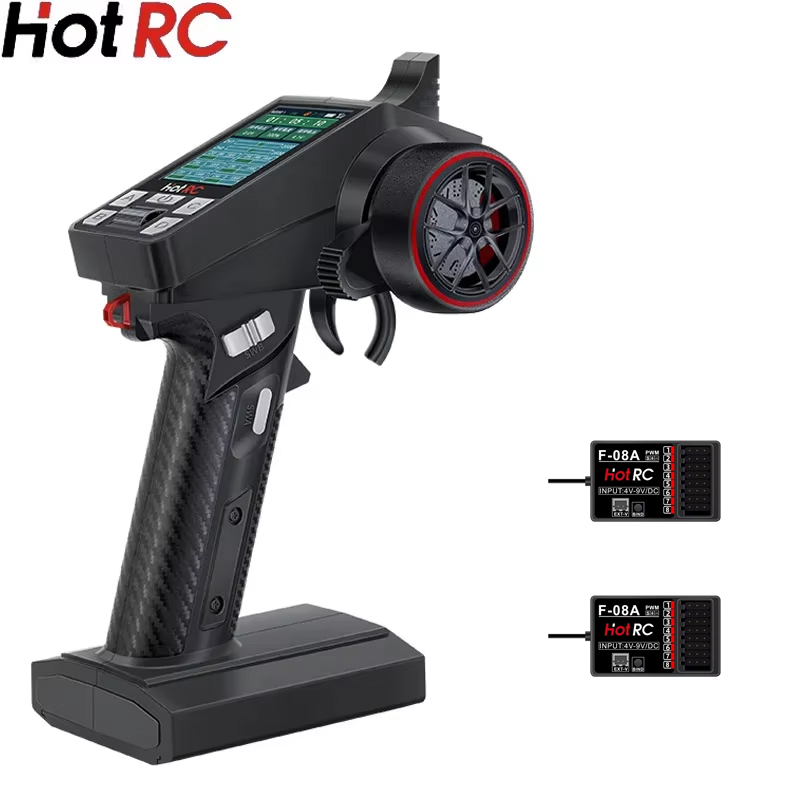 Rc Hobby Shops - Hotrc Hot RC CT-8A 8-Kanaals Afstandsbediening