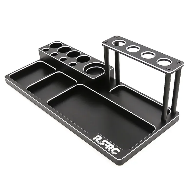 Rc Hobby Work Mat - RC Auto Model Aluminium Opbergrek Schroevendraaier