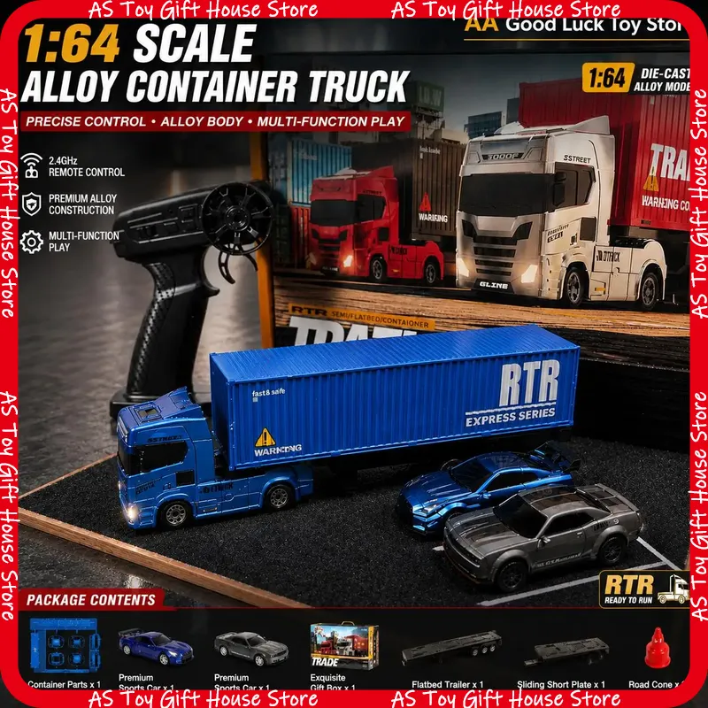 Rtr 1:64 schaal RC aanhangwage - Hobby Rc Van recensie en prijs