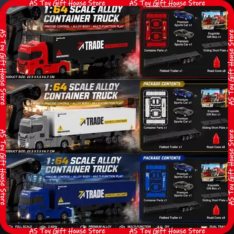 Rtr 1:64 schaal RC aanhangwage - Hobby Rc Van recensie en prijs