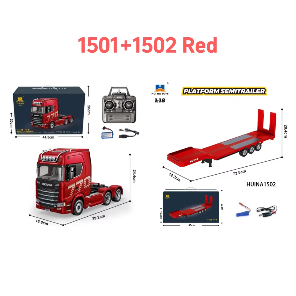 HUINA 1/18 19CH RC Truck 1501  - Hobby Rc Van recensie en prijs