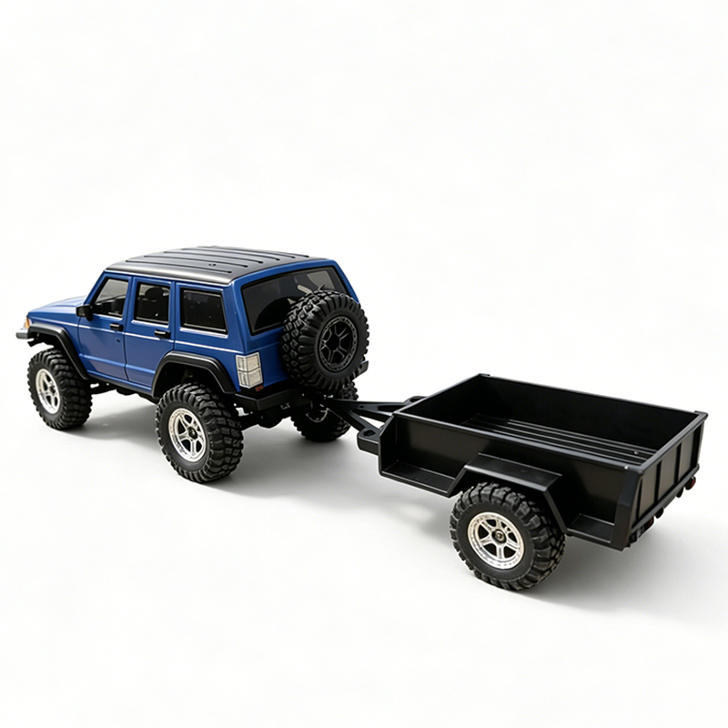Aanhangwagen met 2 wielen/4 wi - Hobby Rc Van recensie en prijs