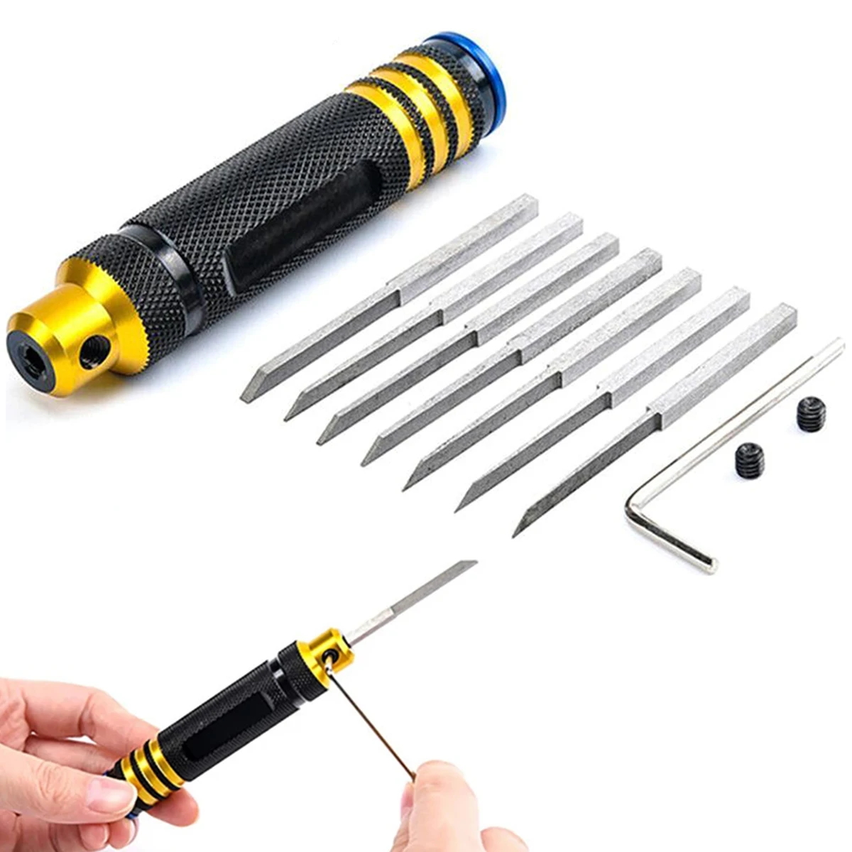 Model Chisel met messen Gundam - Rc Hobby Line recensie en prijs