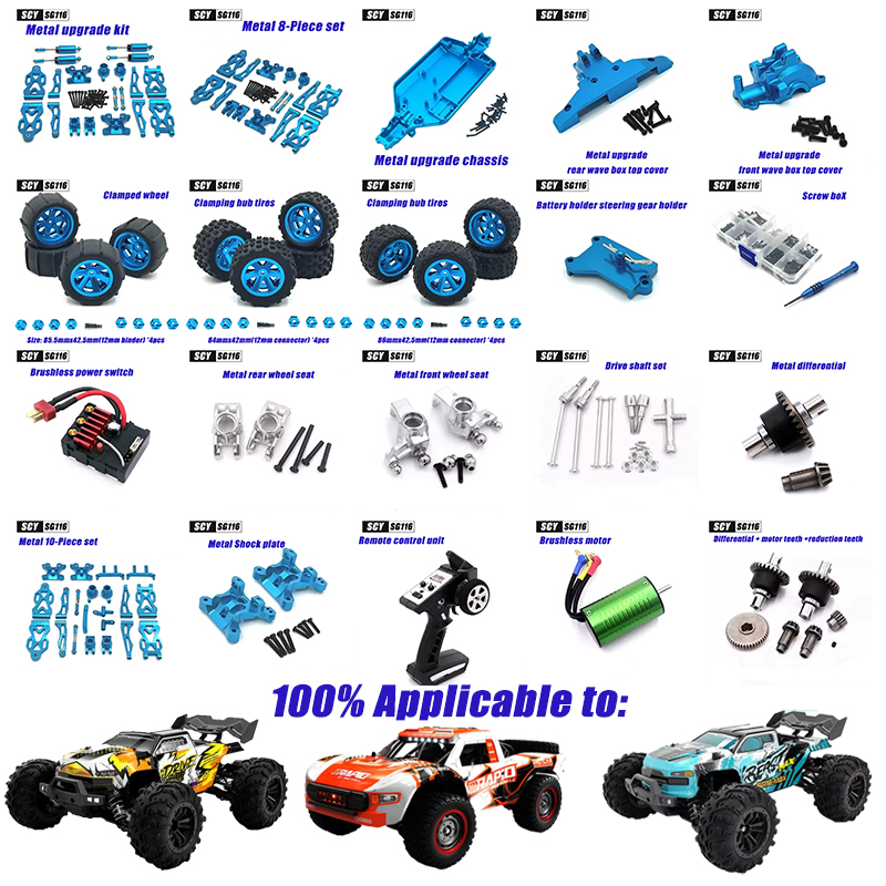 SG116PRO SG116MAX 1/16 SCY 161 - Rc Hobby Work Mat recensie en prijs